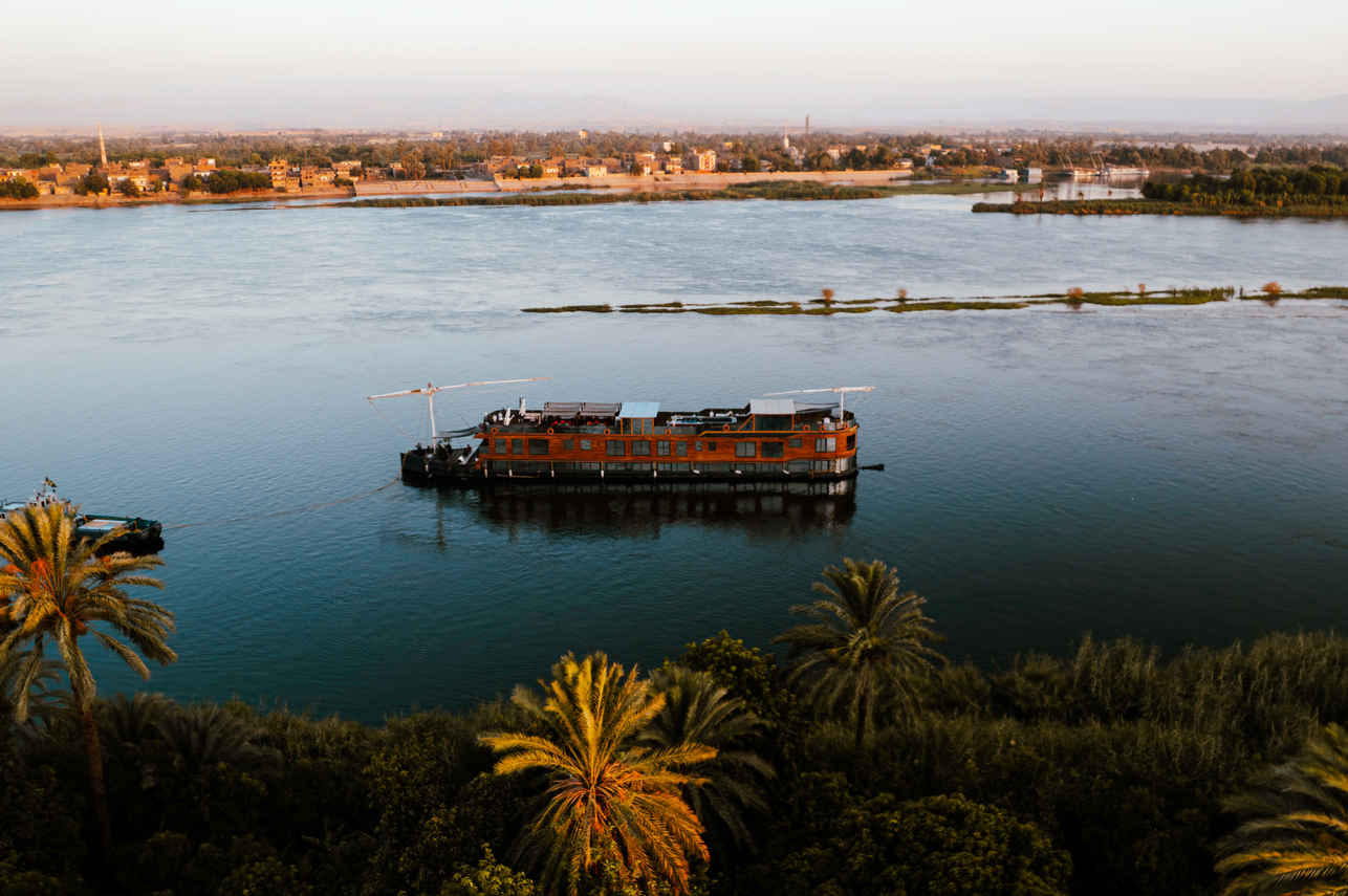 Lotus Moon private Dahabiya charter in Egypt